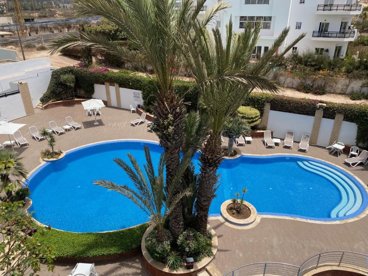 Golden Beach Appart'Hotel Agadir Bagian luar foto