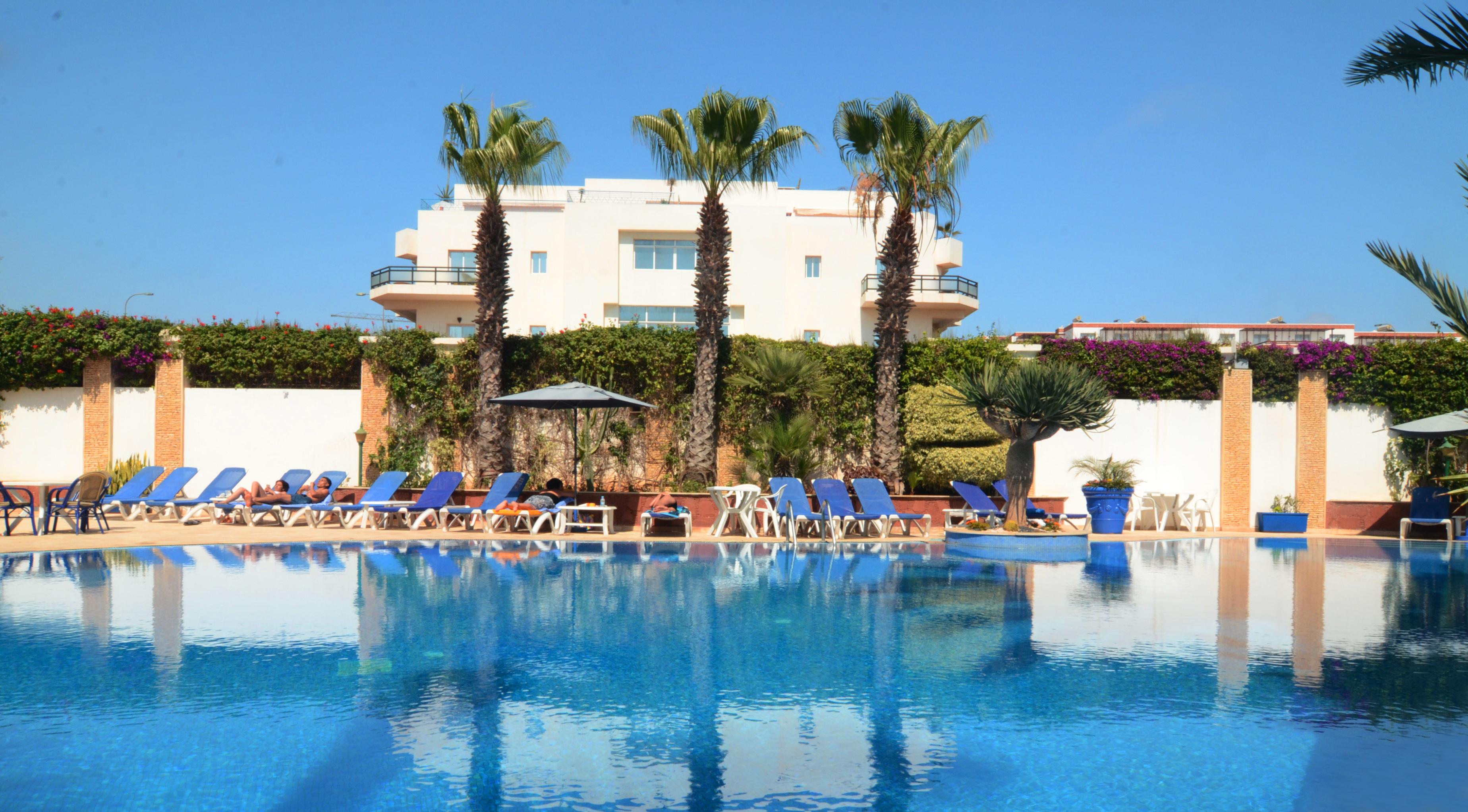 Golden Beach Appart'Hotel Agadir Bagian luar foto