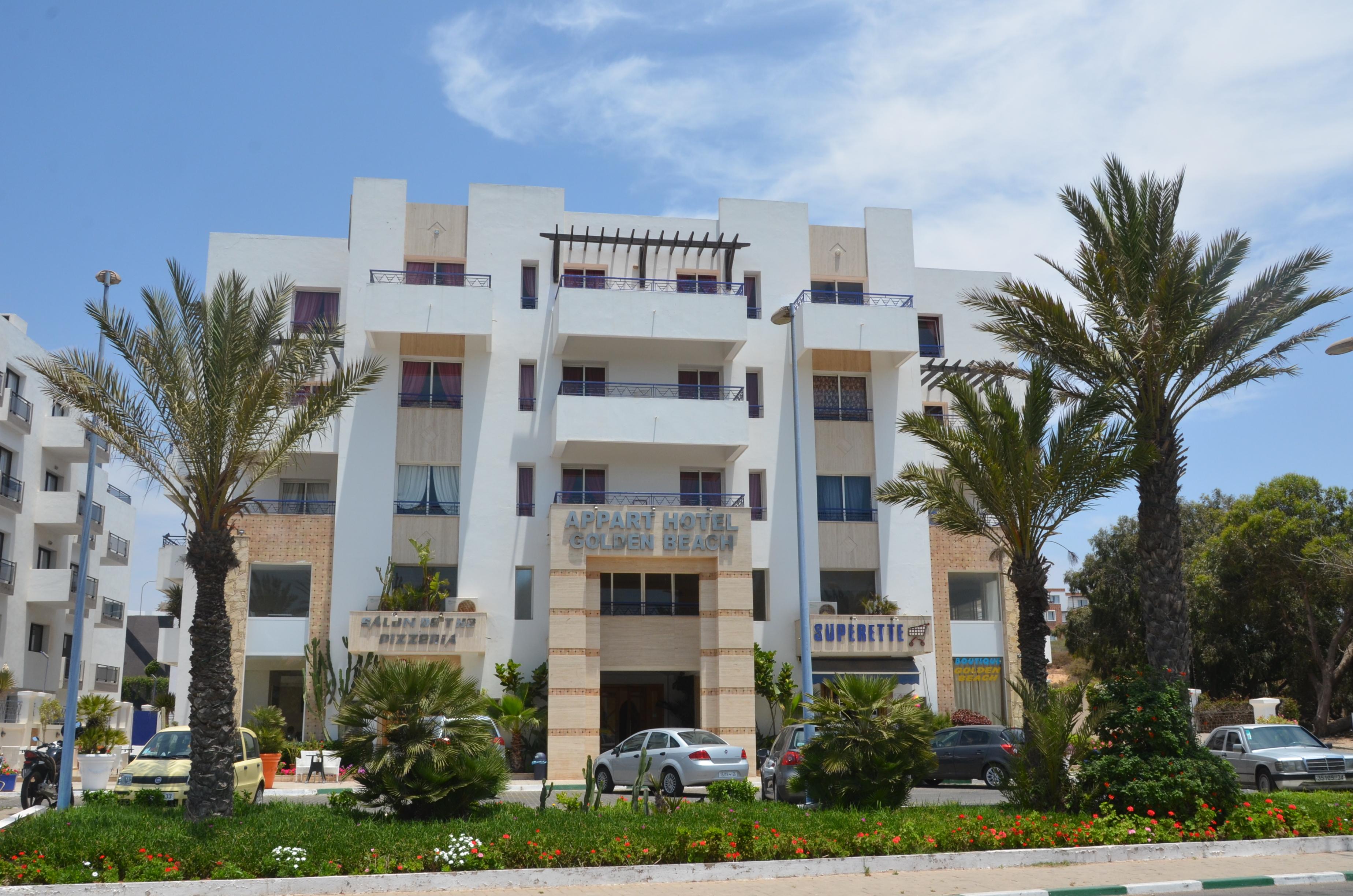 Golden Beach Appart'Hotel Agadir Bagian luar foto