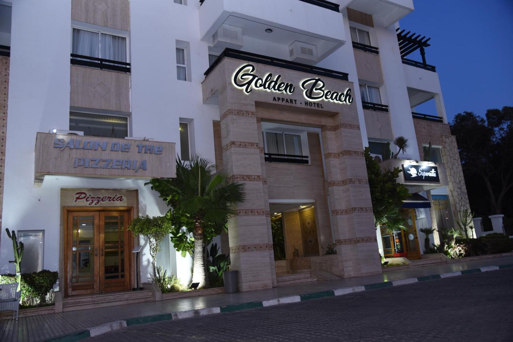 Golden Beach Appart'Hotel Agadir Bagian luar foto