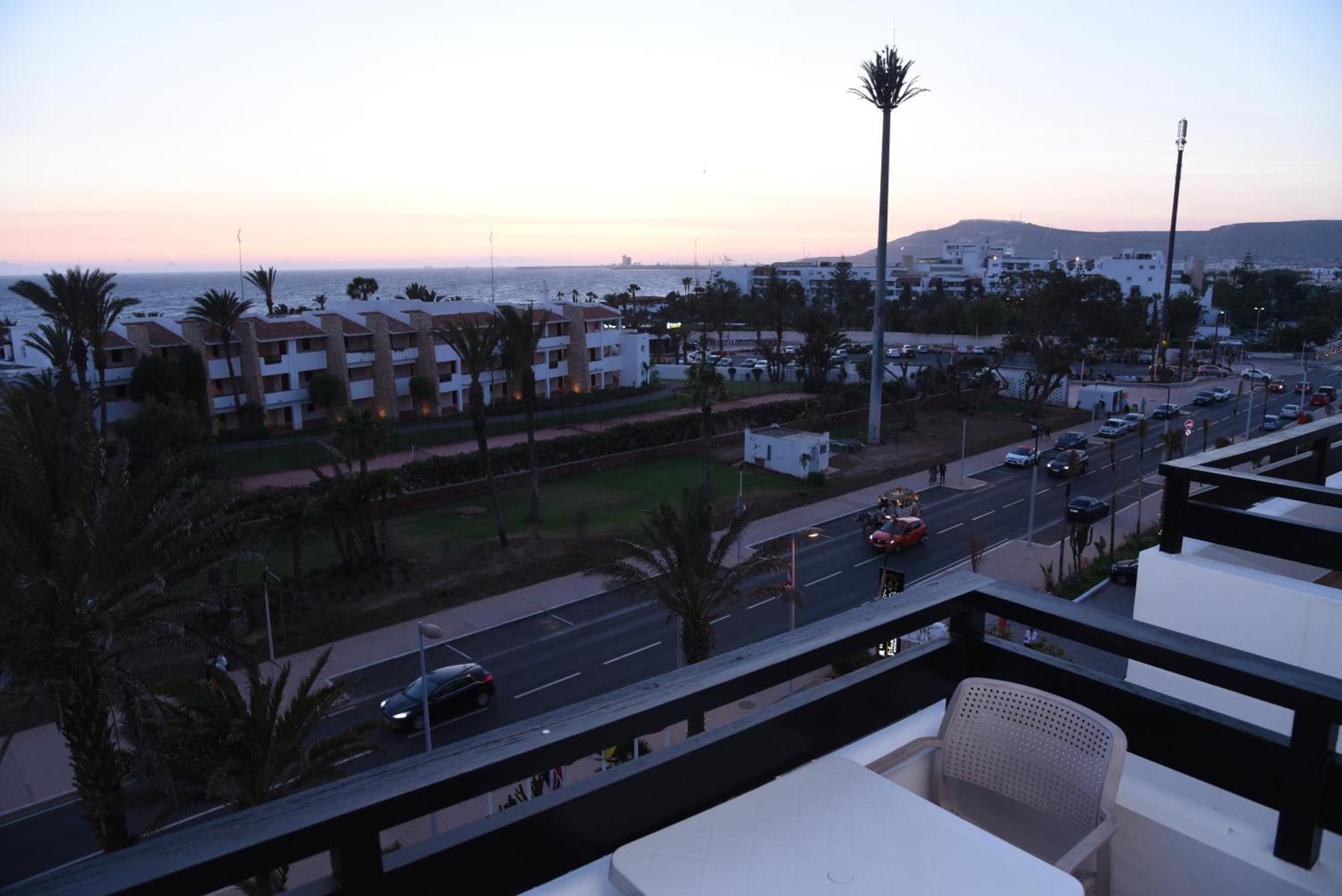 Golden Beach Appart'Hotel Agadir Bagian luar foto
