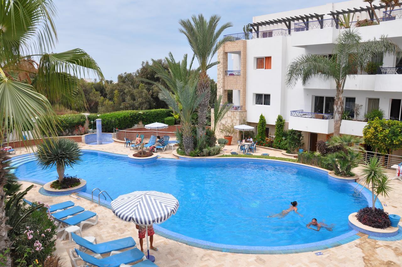 Golden Beach Appart'Hotel Agadir Bagian luar foto